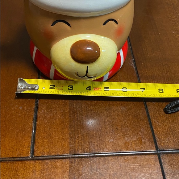 Festive Member's Mark Reindeer Holiday Cookie Jar with Lid - Picture 6 of 7